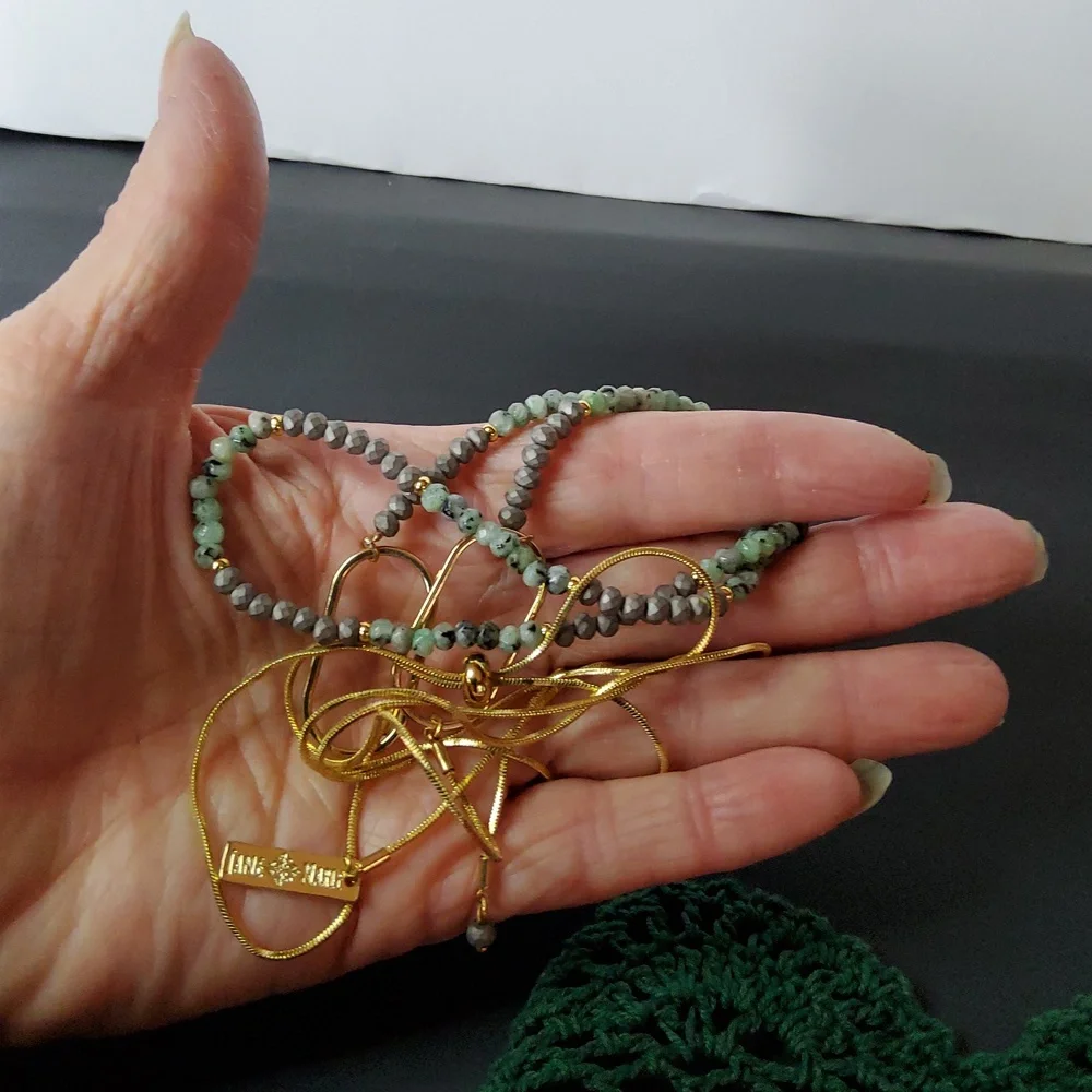 JANE MARIE NWOT goldtone necklace - Picture 5 of 8